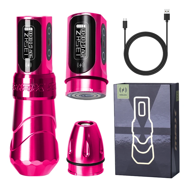 Tattoo Machine Pen LCD Display Professional Tattoo Pen Wireless Permanent Makeup Eyebrow Yilong Tattoo Pen