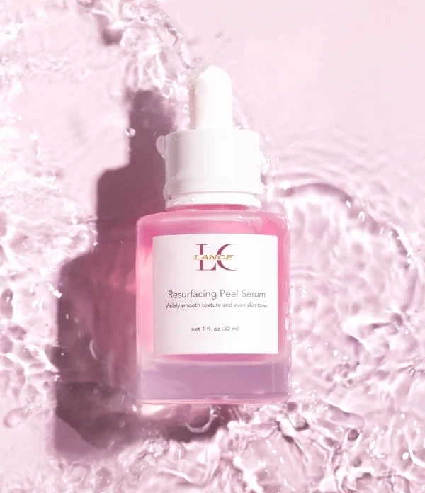 Lance Resurfacing Peel Serum OEM ODM Organic Gently Exfoliates Pore Shrinking Blemishing Clearing Lactic Acid Serum