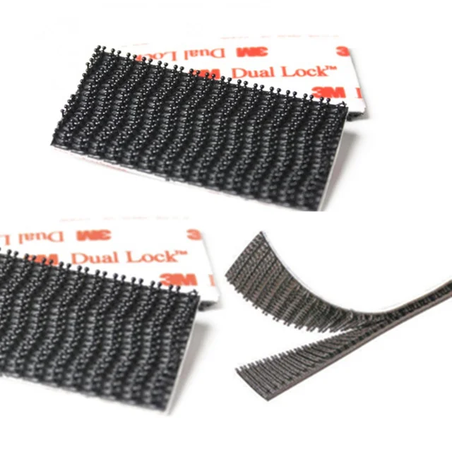 SJ3552 170 mushroom-shaped stems interlock Low Profile Dual Lock Reclosable Fasteners for irregular surface