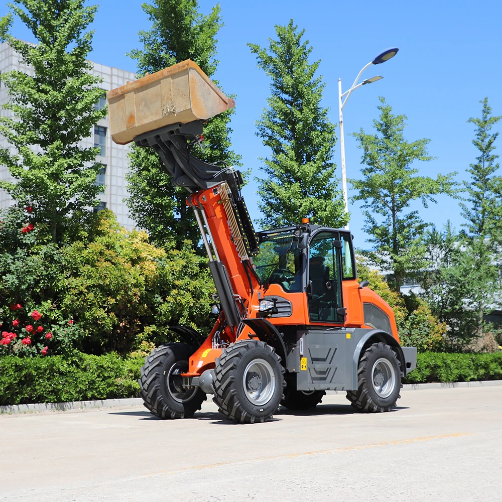 EVERUN New Innovation ER2500T 2.5ton compact telehandler small diesel front end mini telescopic wheel Loader