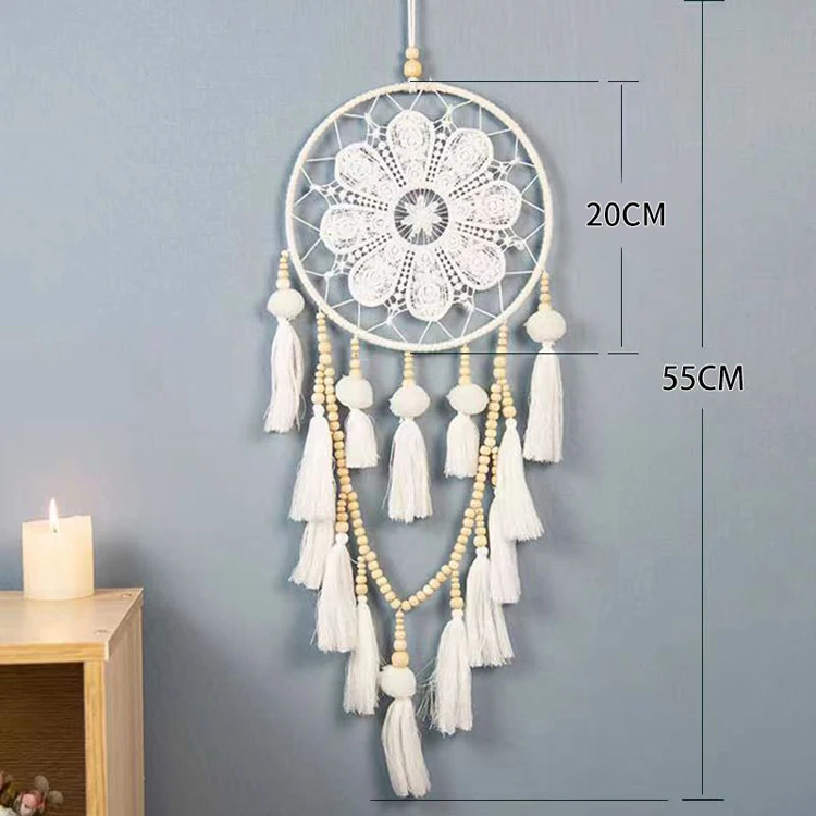 High Quality Good Price Intricate White Boho Dream Catcher For The Gift Of Choice