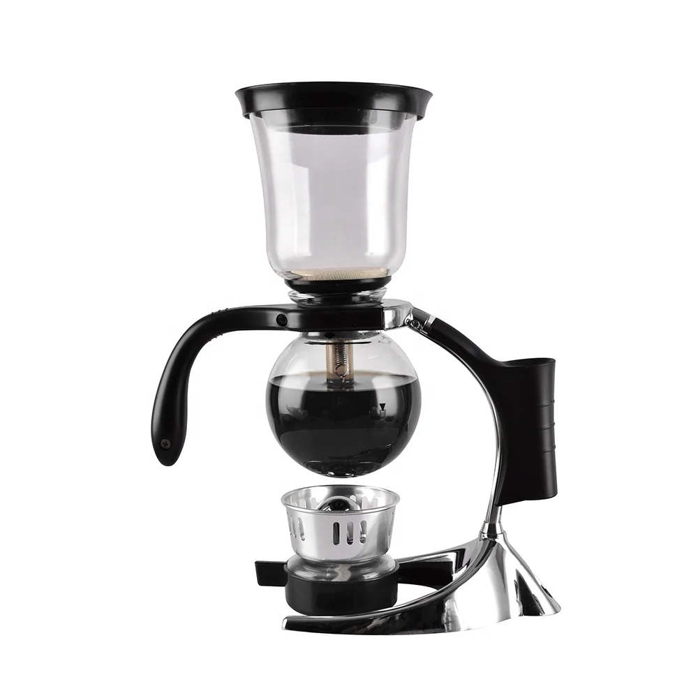 CAFEMASY New Arrival Espresso Coffee Siphon Tools Heat-Resistant Syphon Coffee Maker 3 Cups Coffee Syphon