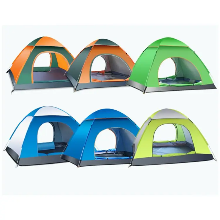Wholesale Outdoor Camping Hiking Automatic Tent  Waterproof Portable Lightweight Traveling Speed Open Pop Up Foldable Tent