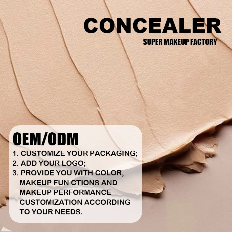 All Day Long Wear Contouring Full Coverage Liquid Concealer Travel Size Waterproof Mineral Cream Concealer Undereye Face Makeup