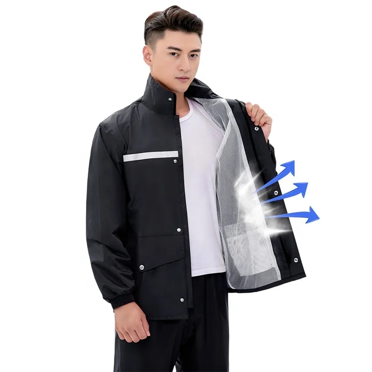 Недорогой водонепроницаемый мотоциклетный дождевик для взрослых