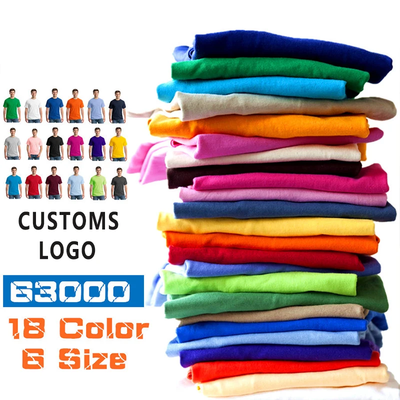 Оптовая продажа, 100% хлопок, мужские и женские футболки без рисунка, футболки с принтом логотипа на заказ