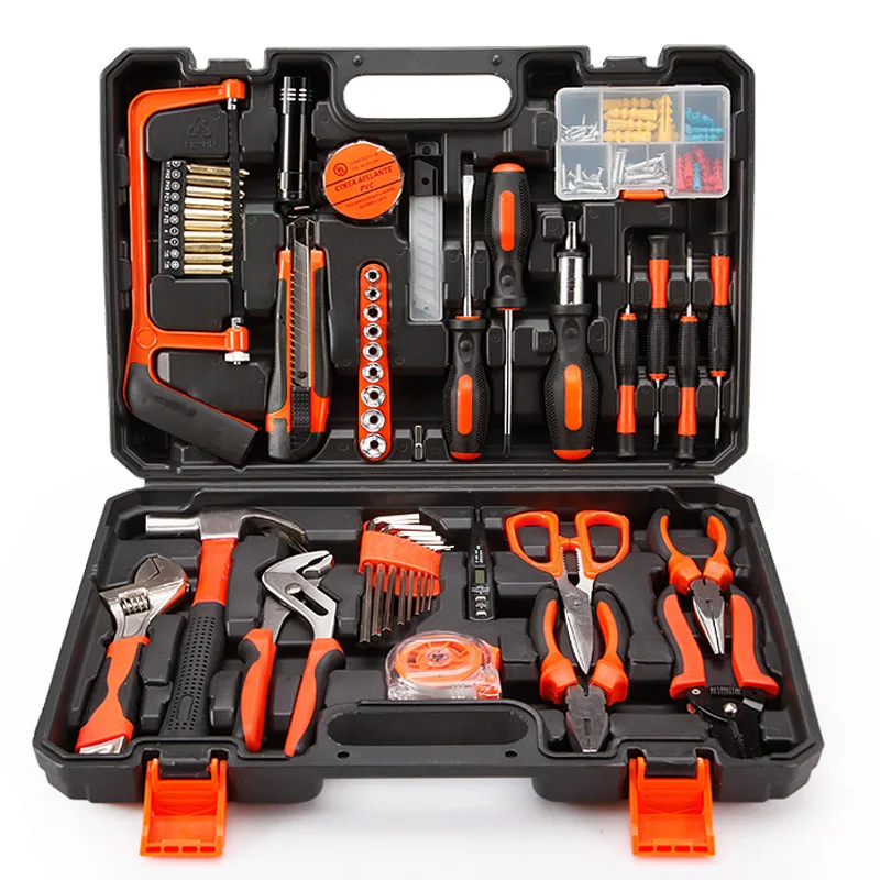 
Home Repair [ Household Tools Set ] Household Brand Combo Power Tools Set In Chinese 