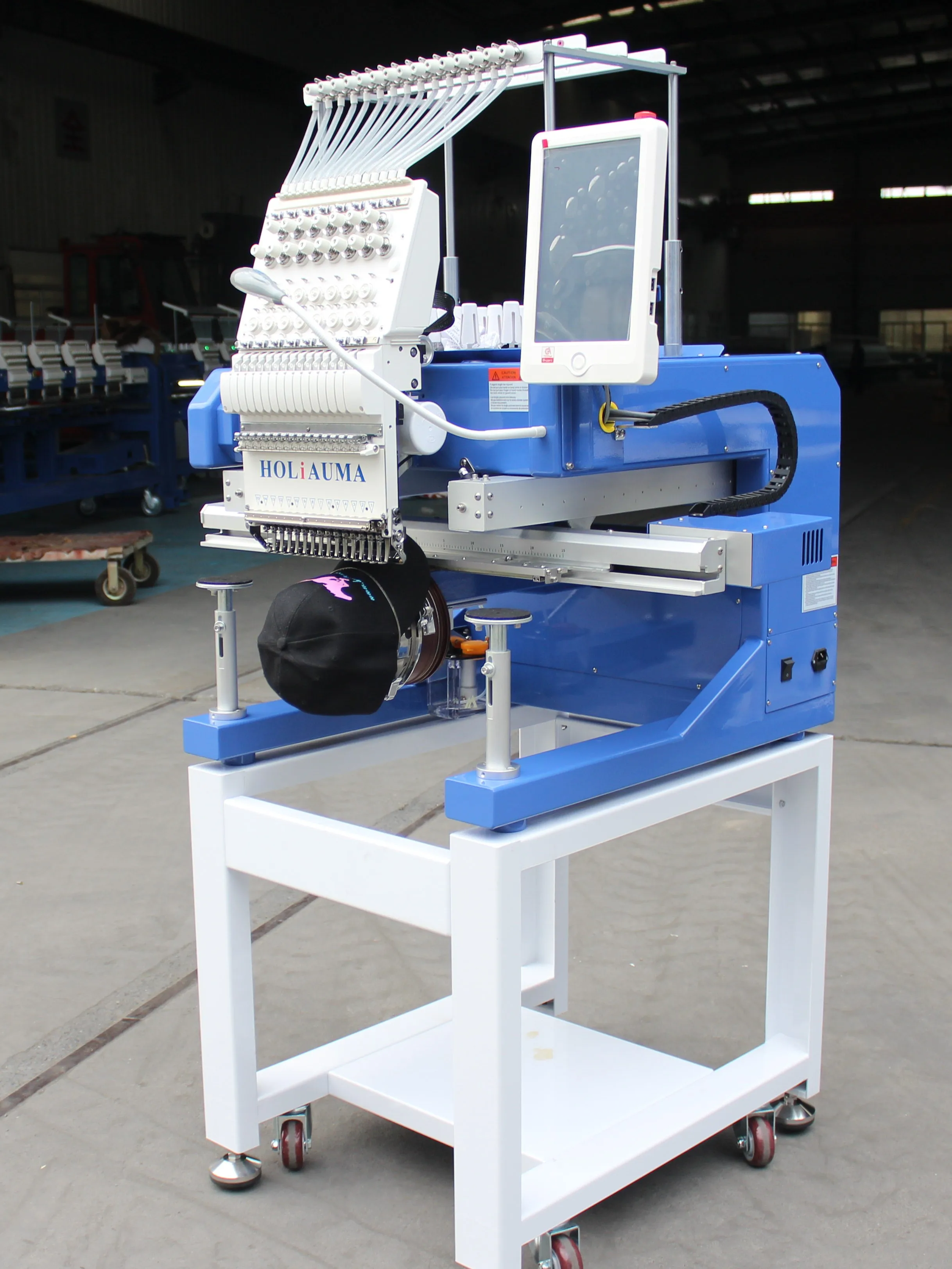  5 years warranty HOLiAUMA used barudan embroidery digital sewing machine for Making Logos on Clothing prices in