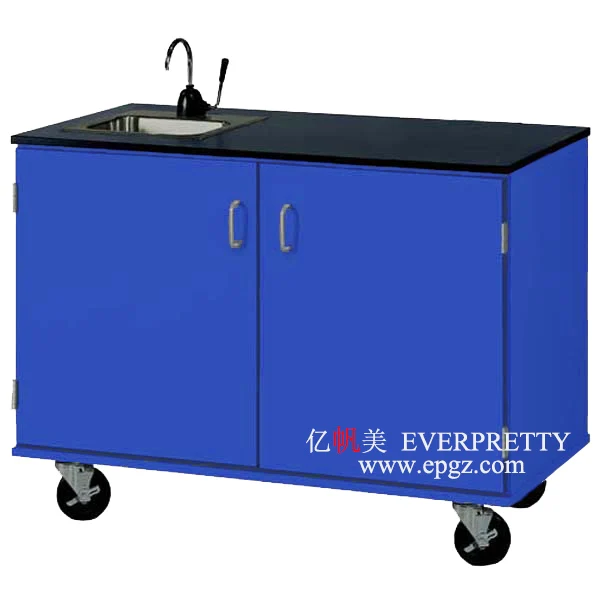 Modern Design Standard Movable Lab Work Bench with Sink for Sale Hot Sales School Laboratory Furniture Set