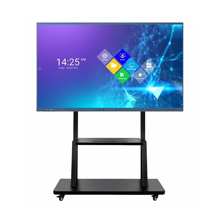 Best Sell Price 75 Inch110 Inch Smart Board Flat Tv Interactive Panel Touch Screen Interactive Smart Board
