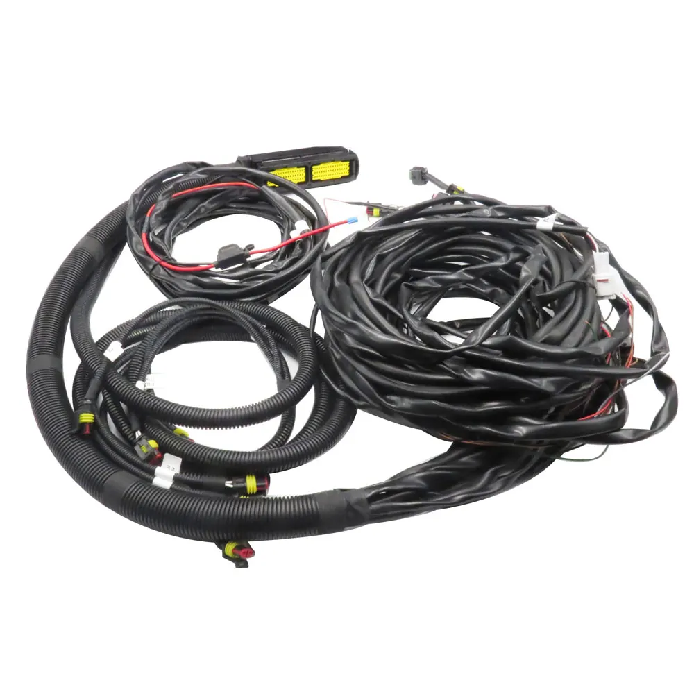Manufacturer Custom woven harnesses cable