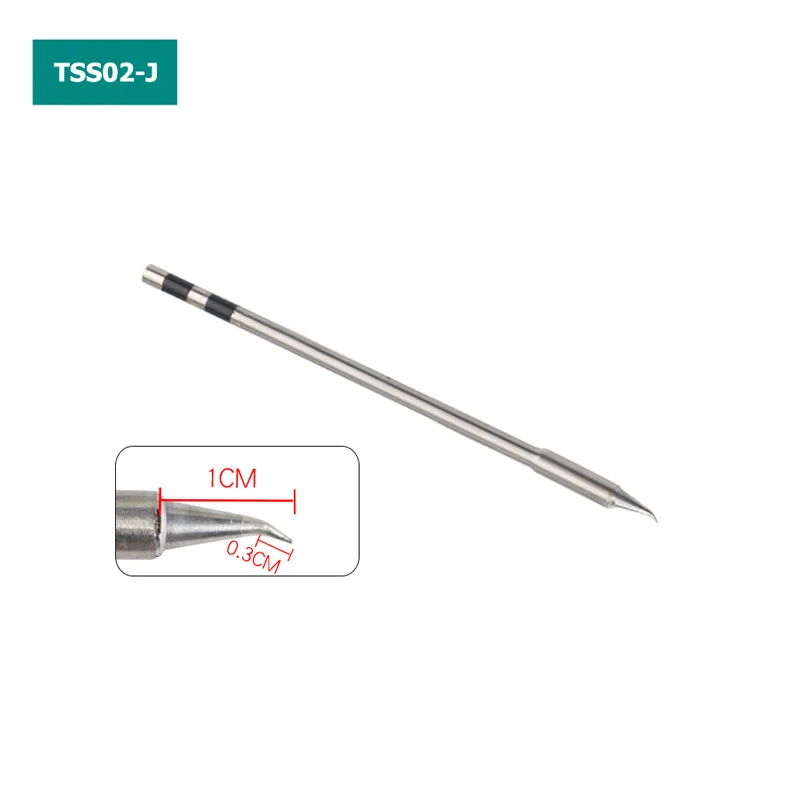 TSS02 Soldering Iron Welding Tip for QUICK TS1200A Station TSS02-SK TSS02-K TSS02-3C TSS02-I TSS02-J TSS02-1C
