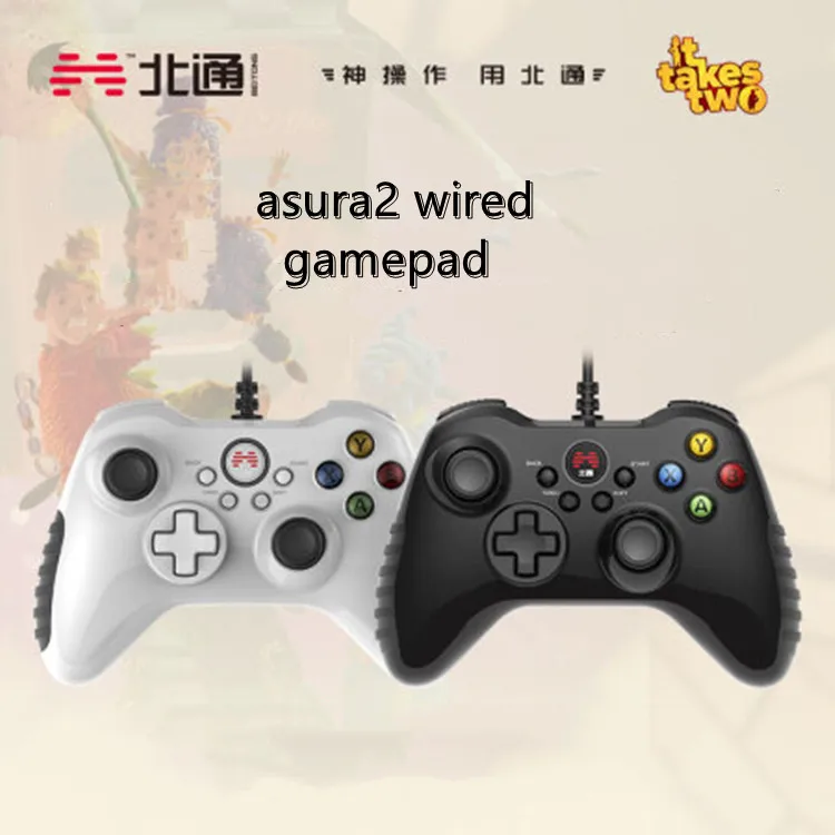 Betop  asura2 wired gamepad supported pc computer android TV   PS3 console Plug and play without a driver