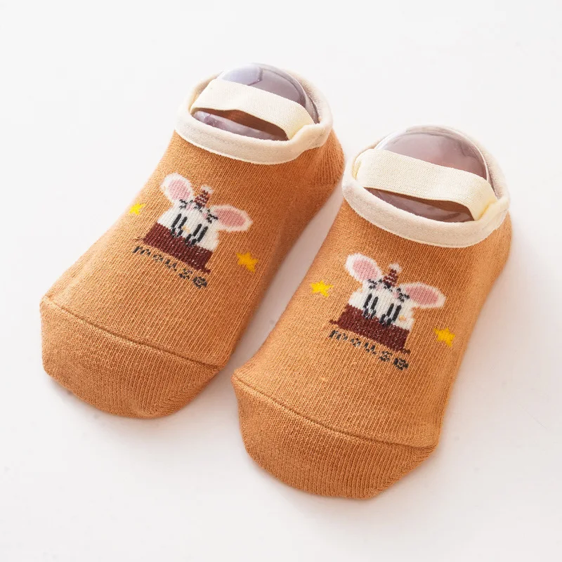 Toddler Boy Girl Non Slip Indoor Walking Sock Shoes Cartoon 0-1 Years Old Slipper Sneakers House Baby Socks