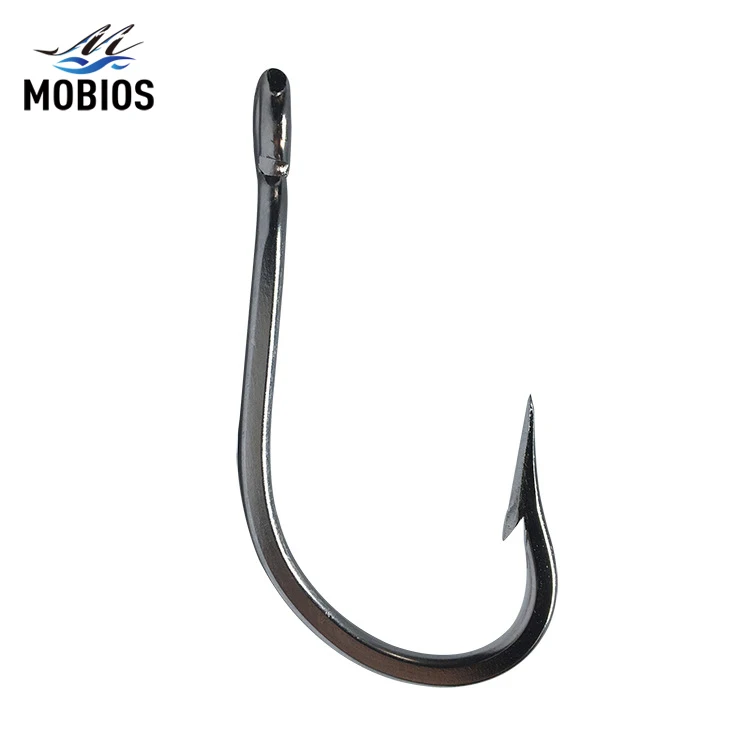 MOBIOS 6/0-16/0 качественный крючок для морской рыбалки высокопрочный крючок из нержавеющей стали для ловли тунца, акулы, меча 7731