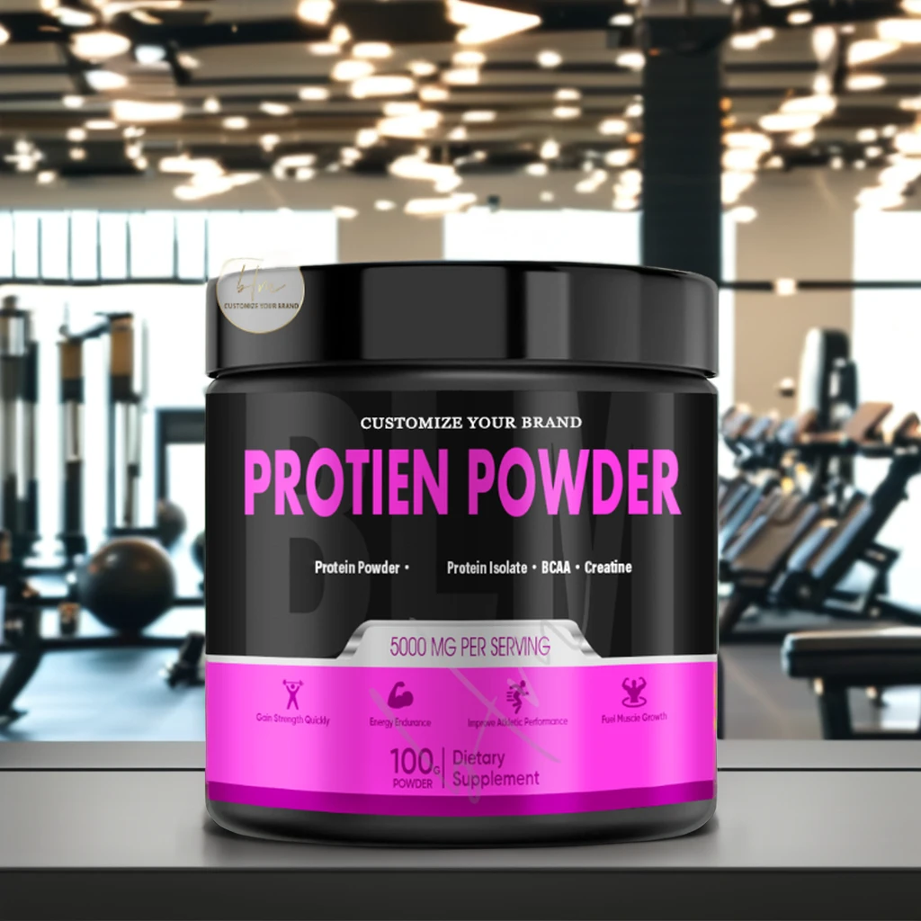Bodybuilding Protein Supplement Vegan Soy Pea Protein Isolate Plant Based Protein Powder
