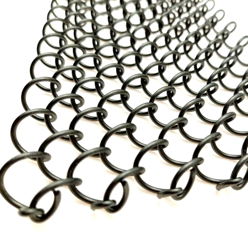 Ceiling Chain Cascade Coil Mesh Curtains Link Wire Mesh Curtain Metal Wave Curtain Modern,morden Luxury Flat Window Printed