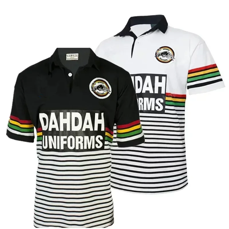 High quality rugby uniforms kit team school New Zealand sublimation rugby league jersey polo shirts