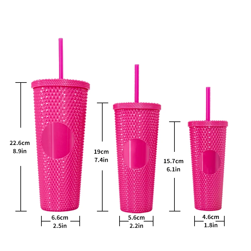 Custom 600ML Fish Scale Sports Water Bottle Straw Trendy High Appearance Level Plastic Boiling Water Drinking Featuring Logo