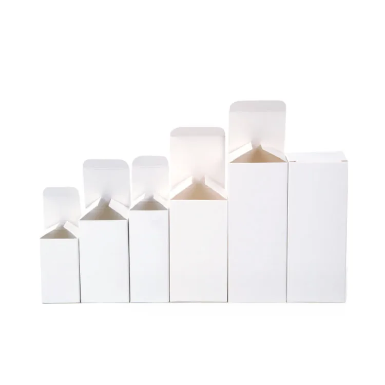 Cheap Wholesale custom product packaging small white box packaging,plain white paper box,white cardboard box