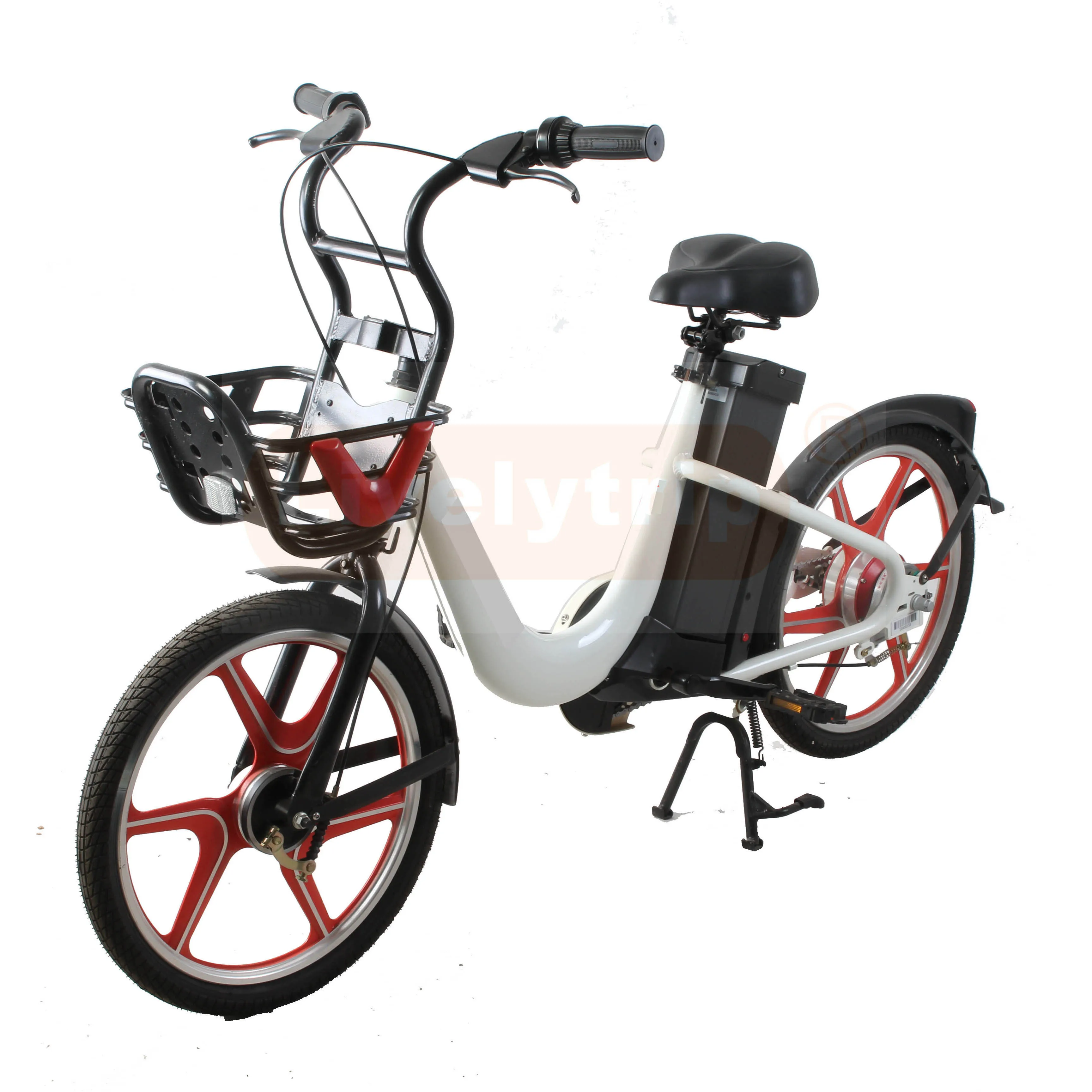 Chinese share electric bike 20 inch 250w rear motor ebike moped bicycle