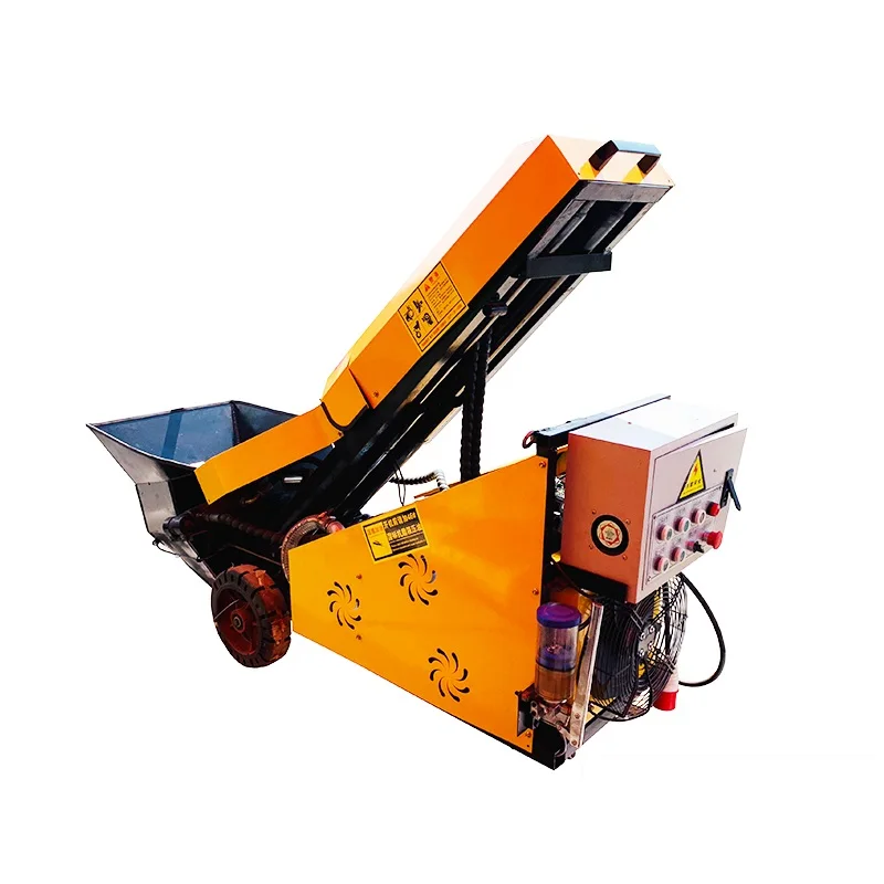 Concrete Pump With Boom Pump Concrete Portable Concrete Mixer Pump