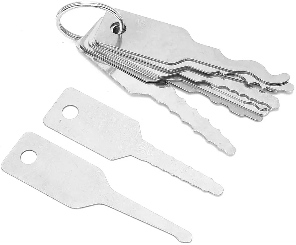 Wholesale Customized 10 in 1 Multifunction  Lock Pick Set Locksmith Tool Safe Lock Pick