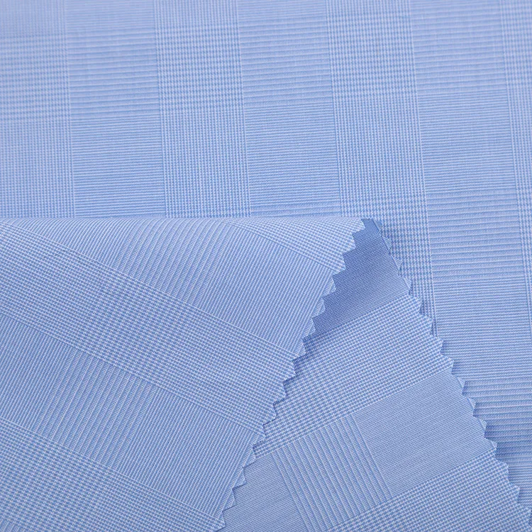 Yongteng yarn dyed oxford cotton shirt fabric one roll ship