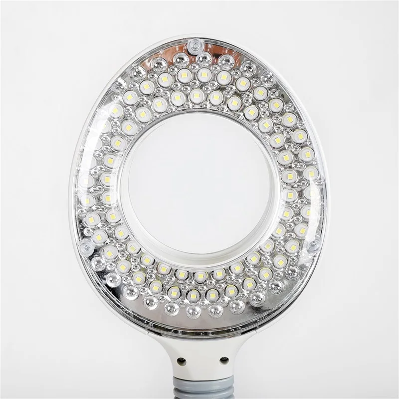 Professional Electric 2 in 1 Facial Steamer  LED Magnifying Lamp with stand For beauty salon