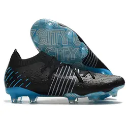 Mens Soccer Shoes Future Z 1.3 FG Teaser Limited Edition Cleats Light Blue Instinct Orange Black Red Black Football Boots