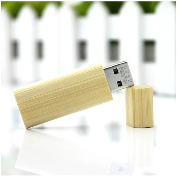 Top Quality Wooden Rectangle 8Gb 16Gb 32Gb 64Gb Usb 3.0 Flash Memory Stick Wooden Usb Flash Drive Pen Drive