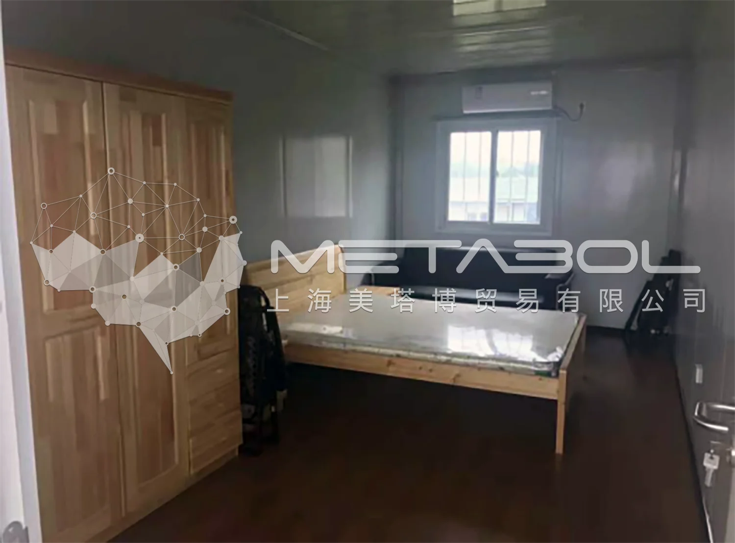 Small container house modular home- Best sell SC standard container series 20GP neat clean design well equipped prefab house