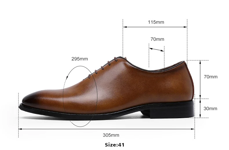 Лидер продаж, Модные Дизайнерские мужские классические туфли на шнуровке, броги, деловая обувь