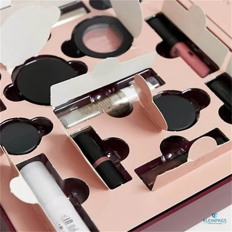 Factory Cardboard Packaging Cosmetic Jewelry Countdown Christmas Custom Kalender Box Printed Advent Calendar