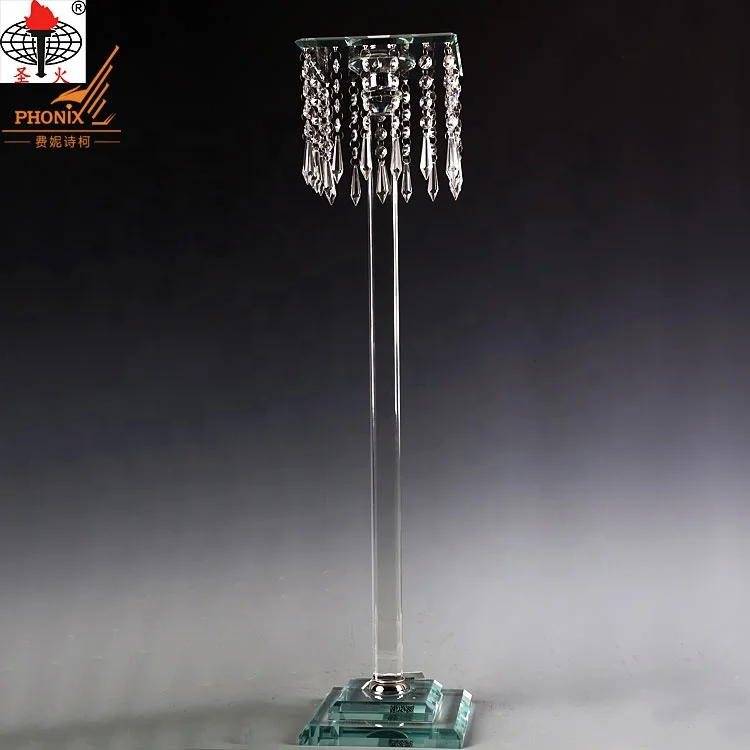 Gorgeous single candlestick dinners using crystal candlesticks are hot on sale