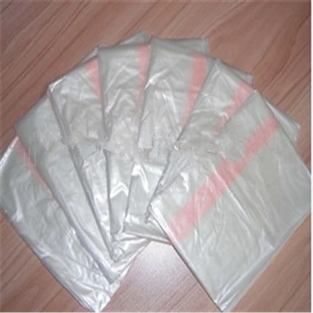 Hospital dissolvable PVA water soluble bag PVA  bag for Hospital laundry room