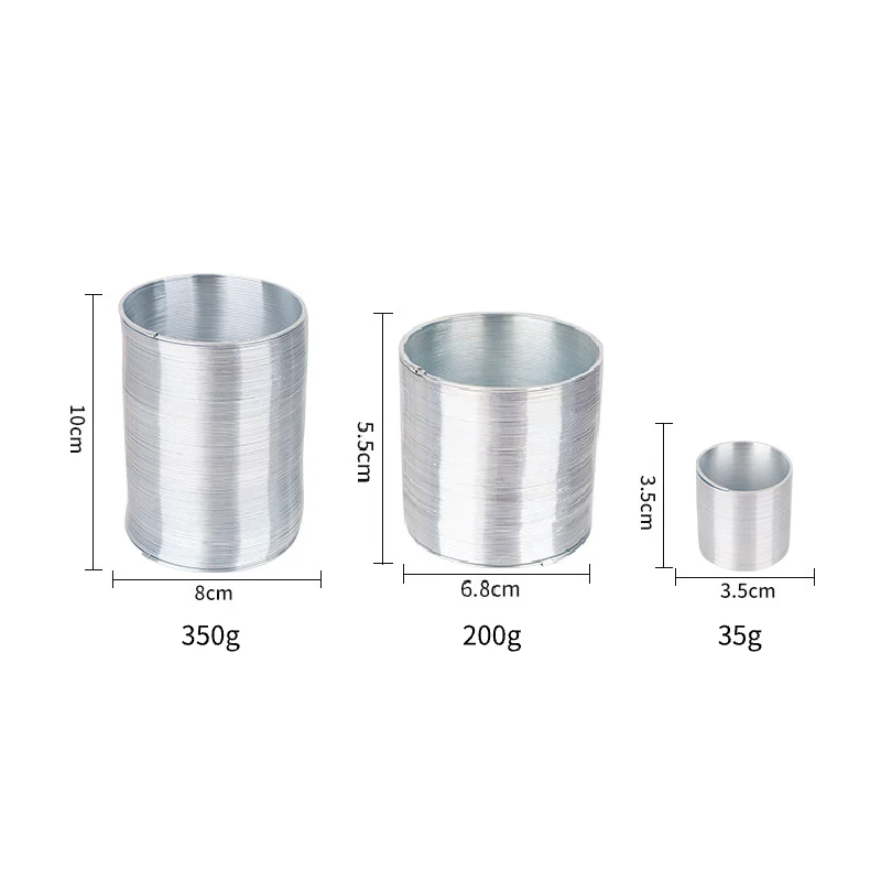 Walking Spring Toy  Rainbow Big Steel Metal Slinkys Walking Toy Metal Spring Toys  for Child