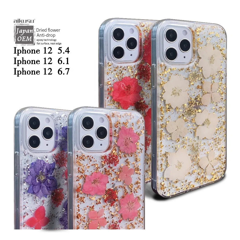 Mobile phone shell for iphone 12 phone case transparent resin epoxy accessories