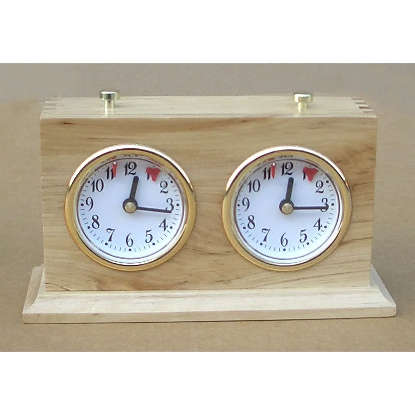 Club Special Analog wooden Chess Timer