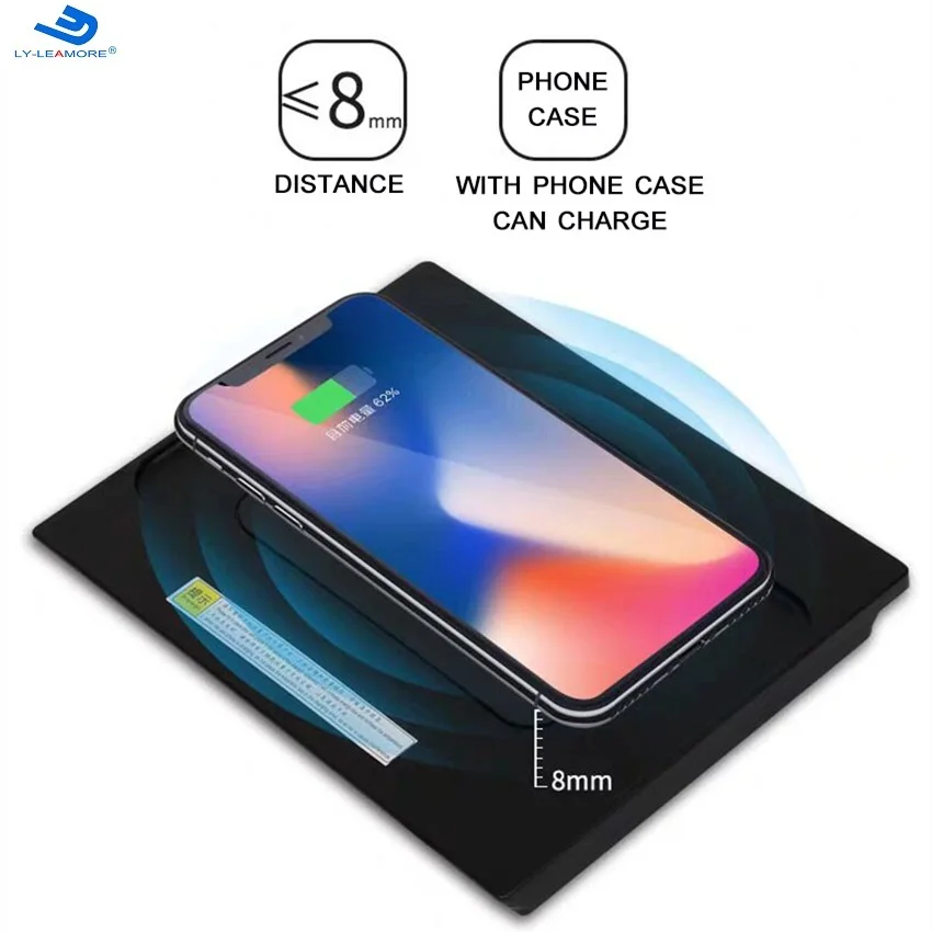 Fast Shipping In-car Upgrade Mobile Phone Fast Wireless Charger Universal Phone Adopter for Camry 2018-2020