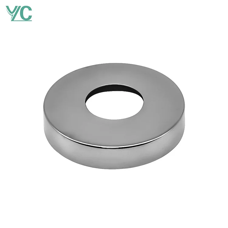 Декоративная трубка базовая пластина для трубы фитинги поручней крышка из нержавеющей стали стойка перил фланец