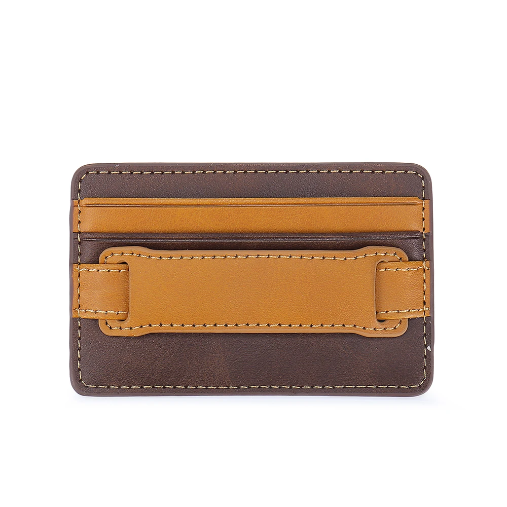 Customize Adhesive Cardholder Card Holders For Iphone The Back Of The Phone Sticker Card Holder