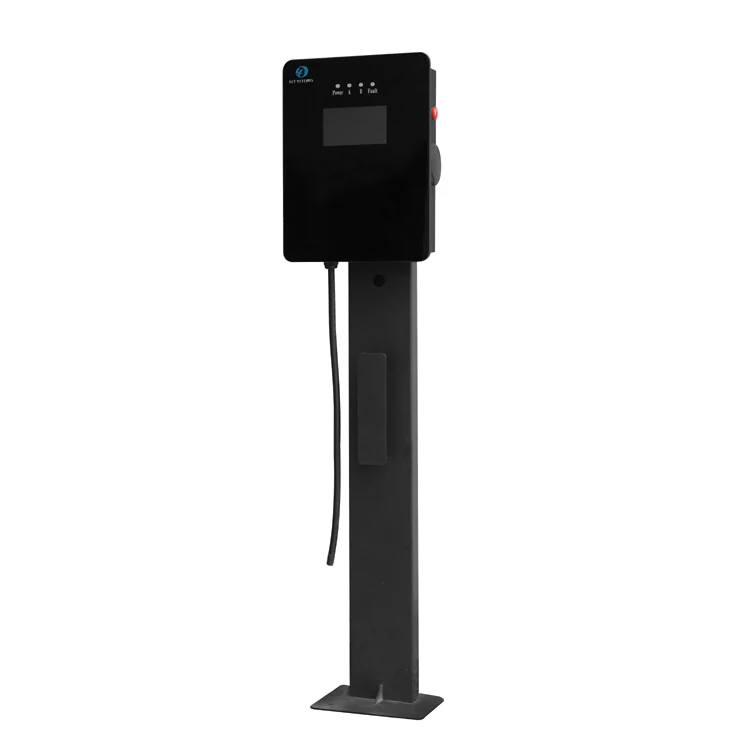 High Quality Smart Electric Fast Ev Charging Station Accessory Stand Column for home and business EV charging box EVSE
