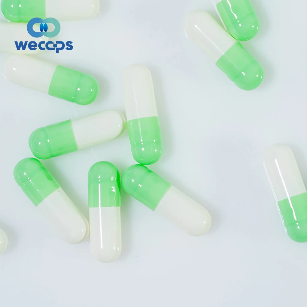 Wecaps Transparent Empty Hpmc Vegetable Capsule Size 00 Hard Vegetable Capsule Shell Clear Empty Vegetarian Capsule