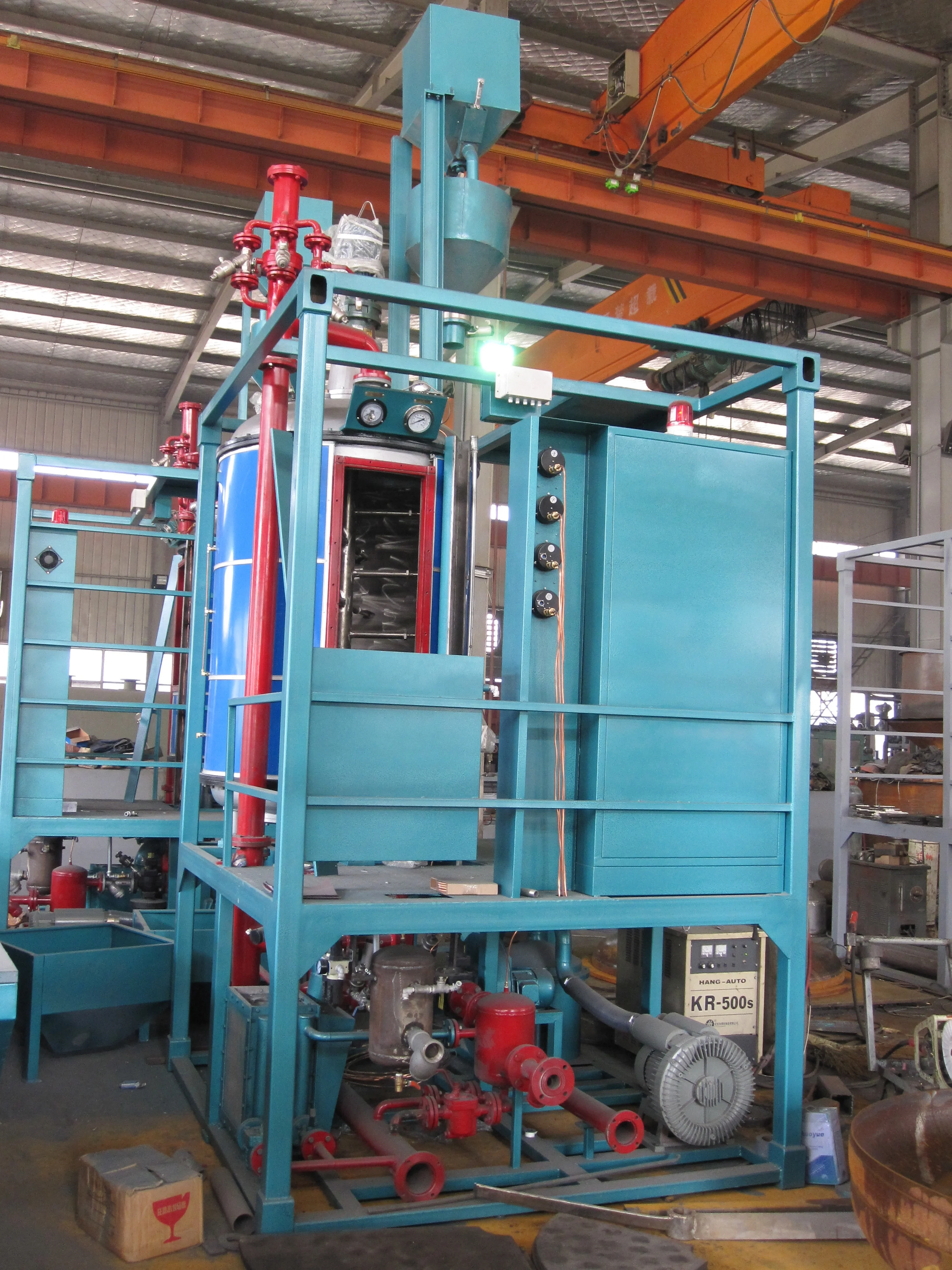 Automatic EPS Styrofoam Pre Expander Ball Production Line Machines