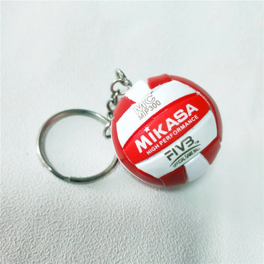 Volleyball Keychain Sport KeyChain Car Bag Ball Volleyball Key Ring Holder Volleyball Gifts For Players Keyring Keychains