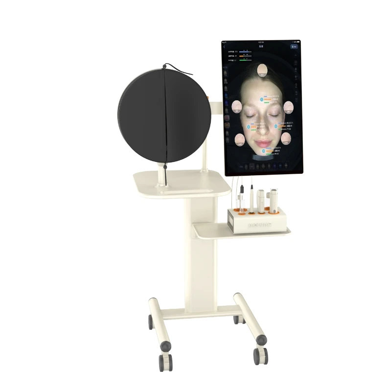 2024 NewD JM Professional High Quality Smart Skin Analyzer Latest High-End Facial Woods Lamp big screen