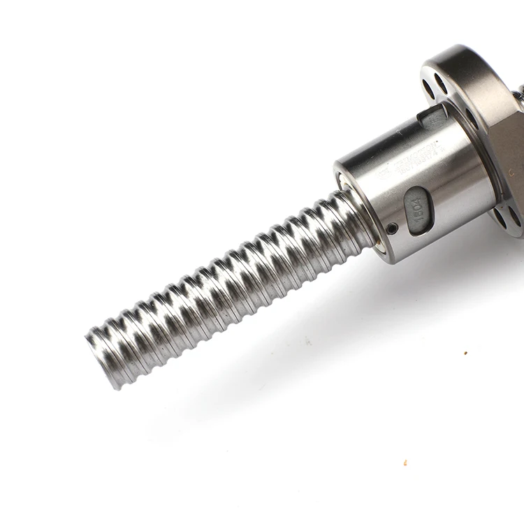 High Speed Operation SFU1610 SFU 1605 Ball Screw With Single Ball Nut For CNC 3000mm ball screw
