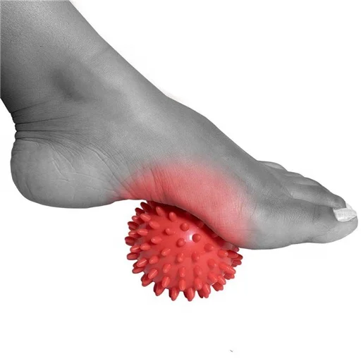 PVC Fitness Massage Ball Spiky Point Sport Fitness Relieve Hand Foot Pain Exercise Ball