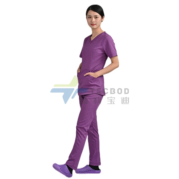Short Sleeve Medical Scrubs Uniforms Unisex Surgical Hospital Uniforms Dental Clinic Nursing Uniform Sets